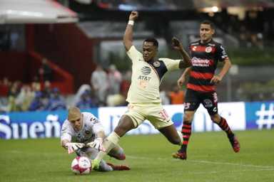 América golea al Tijuana y es nuevo líder del Apertura mexicano