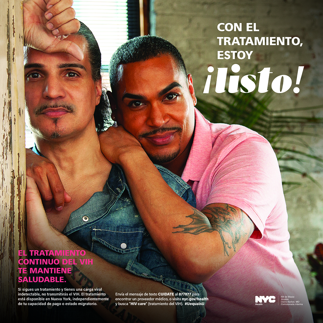 Depto. de Salud lanza campaña en español para terminar con VIH en 2020