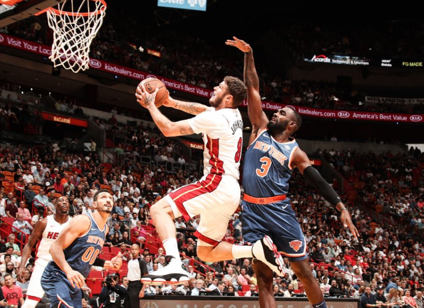 New York Knicks no pueden en su visita al Miami Heat