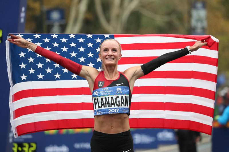 Kamworor y Flanagan al frente de 50.000 entusiastas en maratón de Nueva York