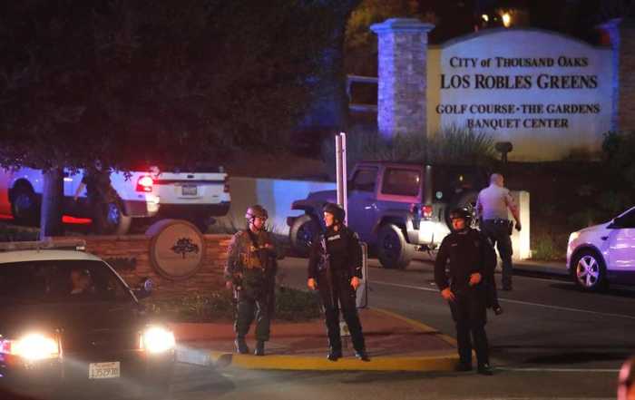 Trece muertos, incluido un policía, en tiroteo en bar al norte de Los Ángeles