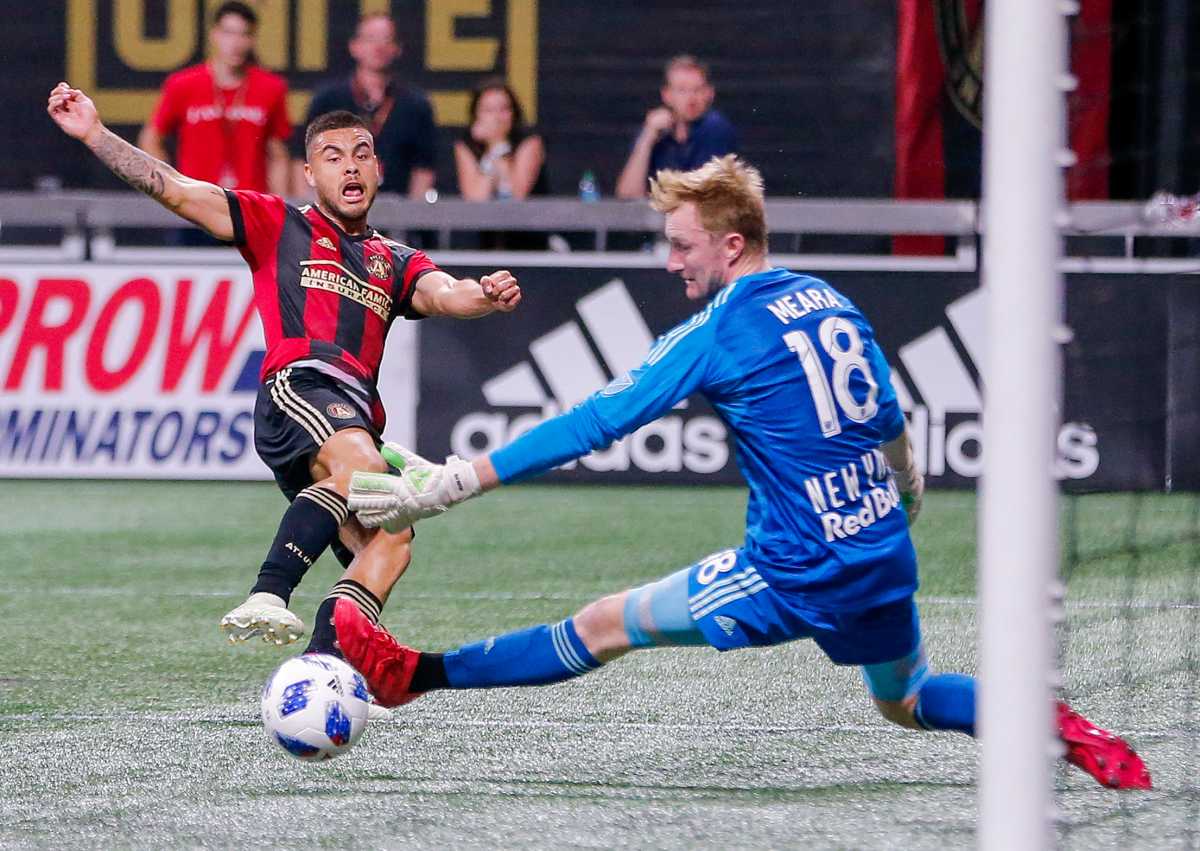 Red Bulls goleado 0-3 en Atlanta en la primera final del Este de MLS