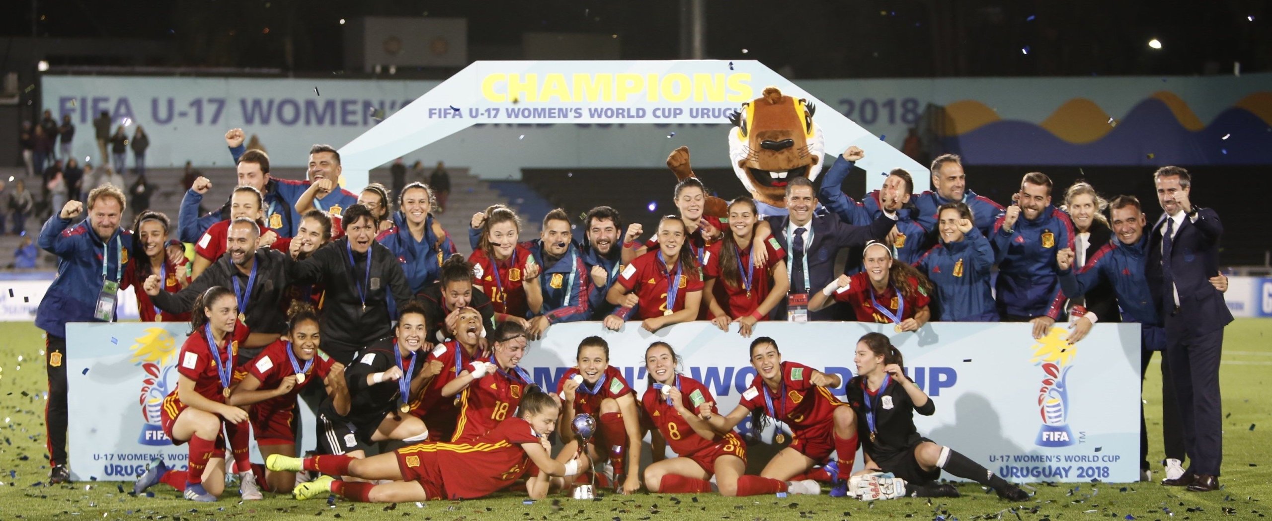 España campeona por primera vez del Mundial femenino Sub'17
