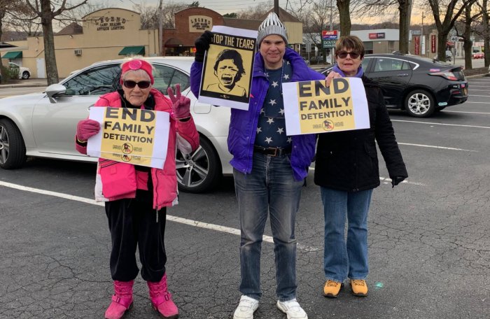 ¡Basta de Lágrimas! Protesta contra separación de familias y agresiones a inmigrantes en la frontera