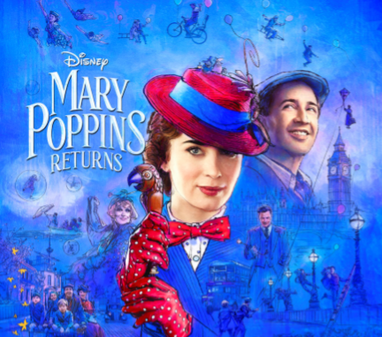 Gánate 4 Boletos VIP para la película Mary Poppins Returns de Disney