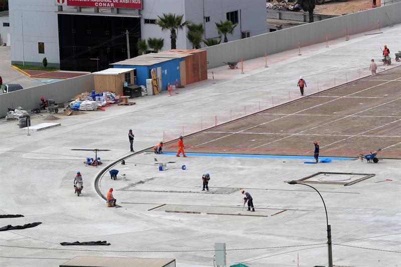 Las obras de los Juegos Panamericanos de Lima 2019 entran en su recta final