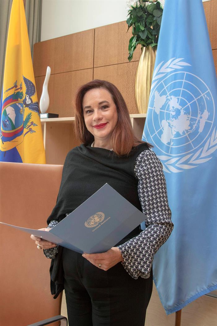 Presidenta de la Asamblea de la ONU impulsa la presencia femenina en la política