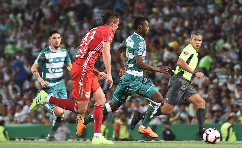NY Red Bulls remontado por el Santos le dice adiós a la Concachampions