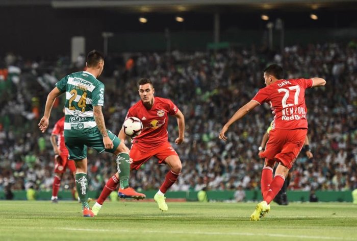 NY Red Bulls remontado por el Santos le dice adiós a la Concachampions