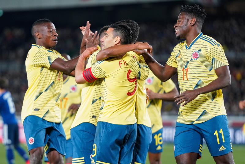 Falcao da el triunfo a Colombia ante Japón en el debut de Queiroz