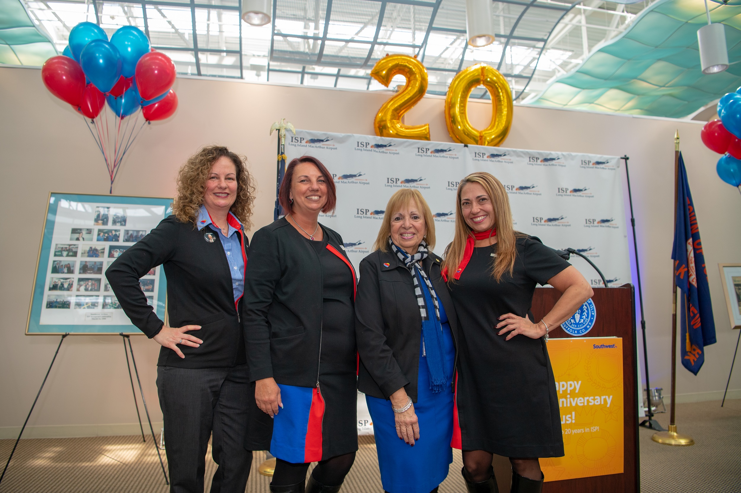 Aeropuerto MacArthur celebra 20 años de asociación con Southwest Airlines