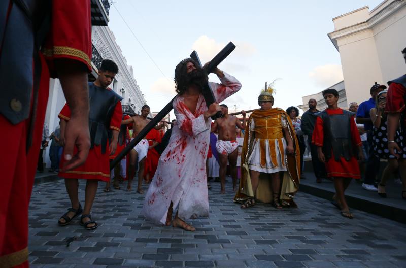 La Semana Santa y sus procesiones se mantienen vigentes en Puerto Rico