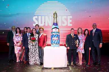 Ceremonia de nombramiento de Carnival Sunrise