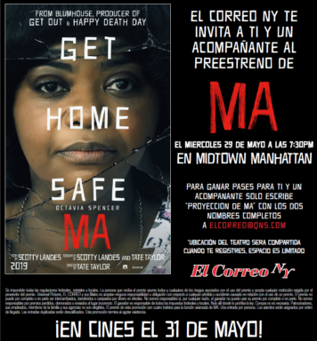 Gana boletos para el estreno del thriller  MA