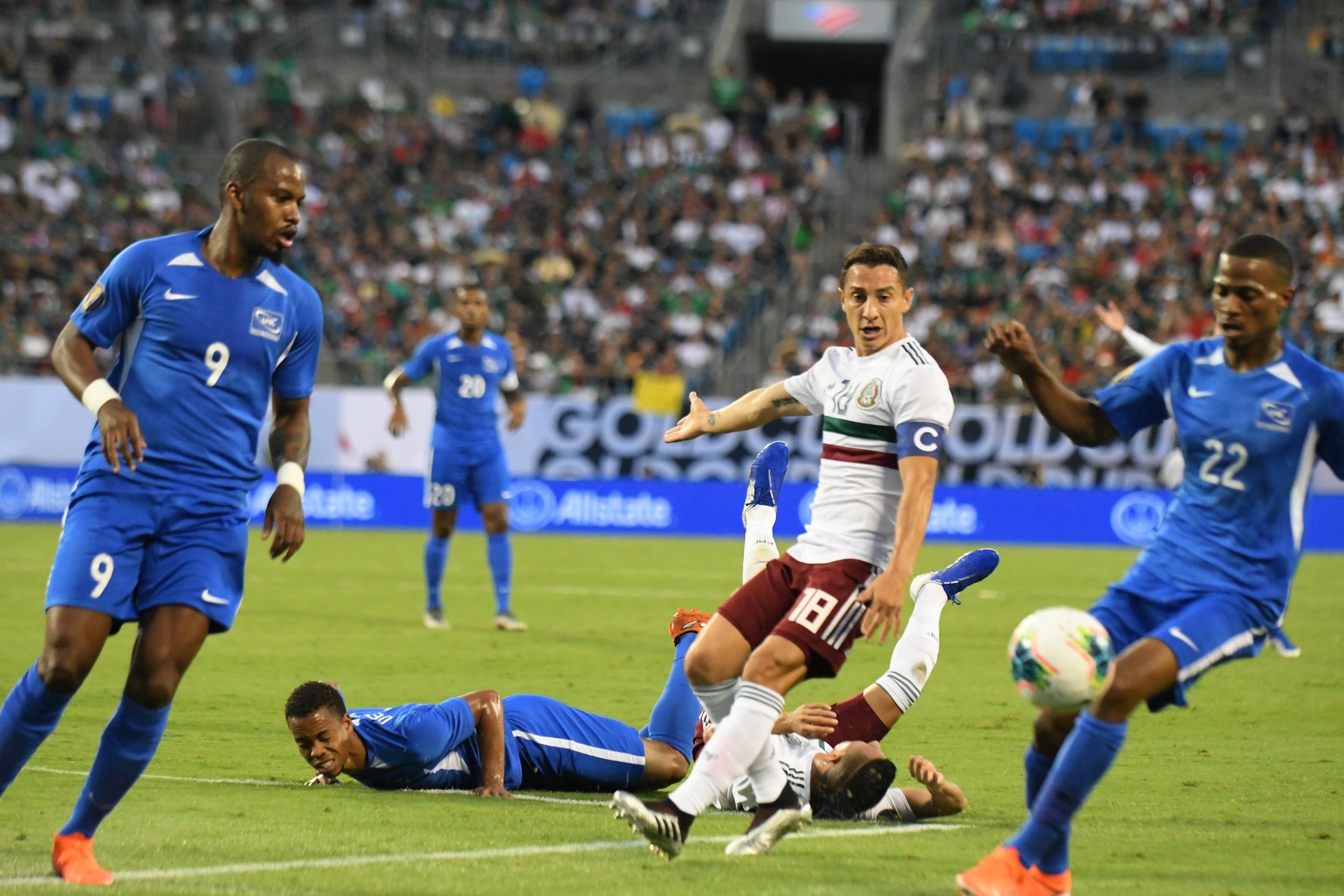 México supera a Martinica y avanza invicto a 4tos. de Copa Oro 2019