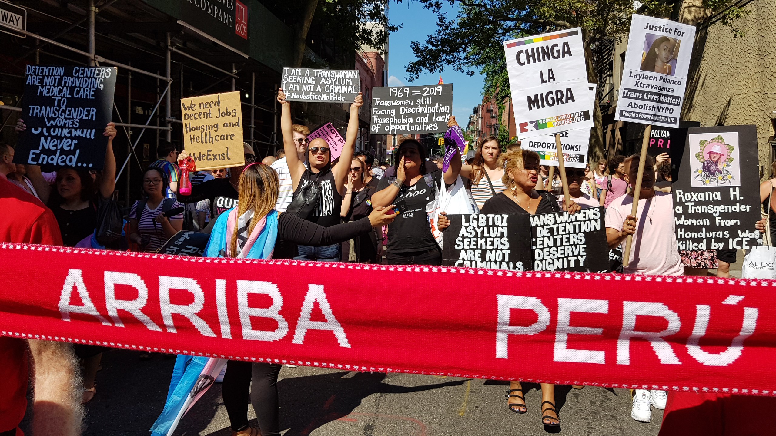 Una marea de celebración y lucha invaden NY por el Orgullo Mundial