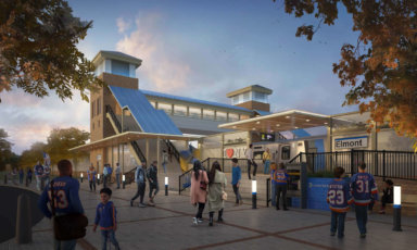 Reurbanización de Belmont contempla una nueva estación de LIRR