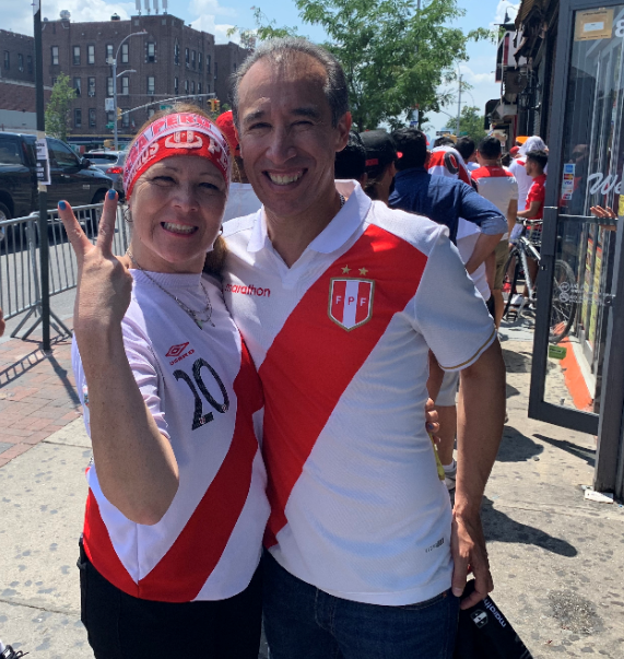 Peruanos en Nueva York orgullosos de la 'Blanquirroja' subcampeona de América
