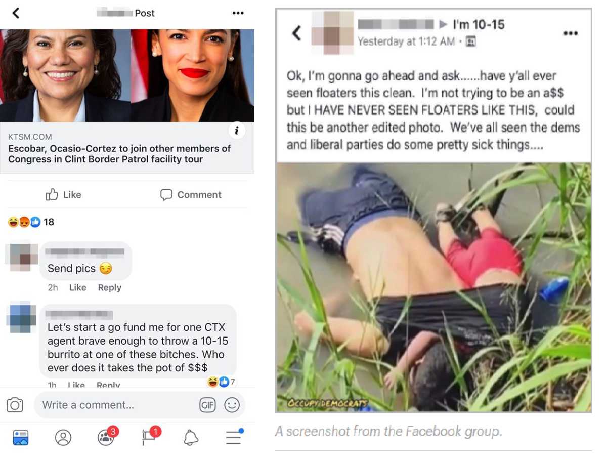 Agentes fronterizos se burlan de migrantes muertos, según investigación