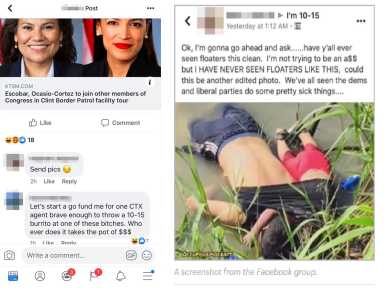 Agentes fronterizos se burlan de migrantes muertos, según investigación