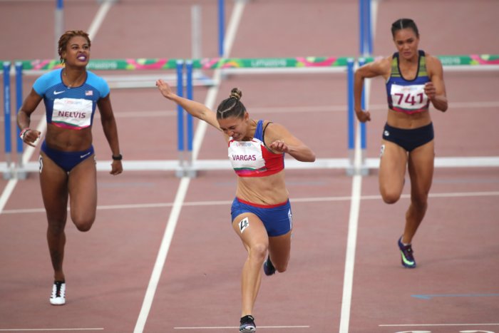 Costarricense Andrea Vargas campeona de 100 metros con vallas en Juegos Panamericanos