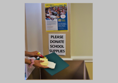 Hacen colecta de útiles escolares para familias necesitadas en condado de Nassau