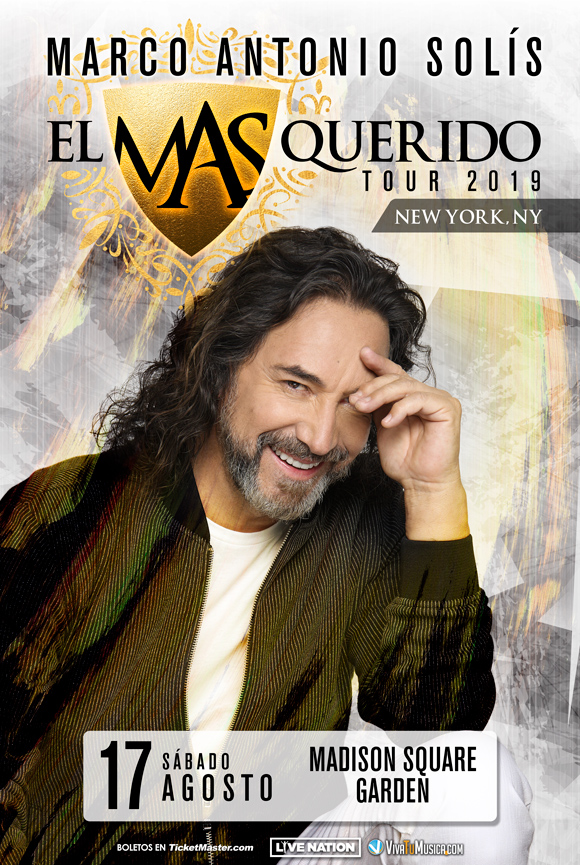 Marco Antonio Solís regresa con la gira “El MÁS Querido”