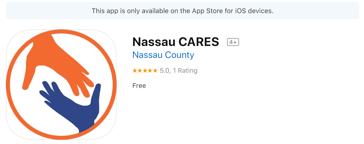Presentan aplicación para teléfonos inteligentes 'Nassau C.A.R.E.S' disponible ya