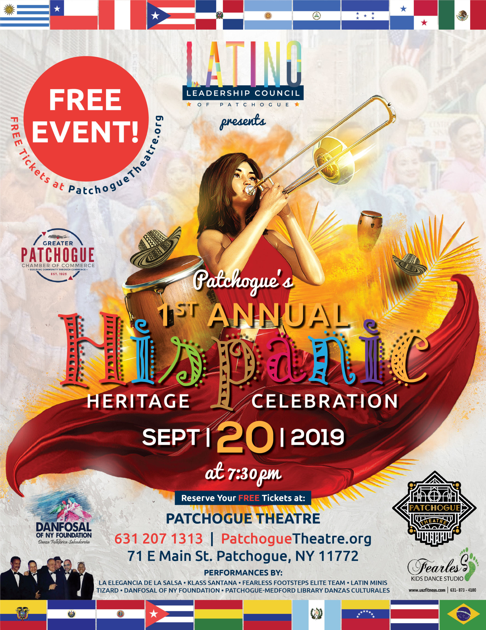 Invitan a 1ra. Celebración del Mes de la Herencia Hispana en Patchogue