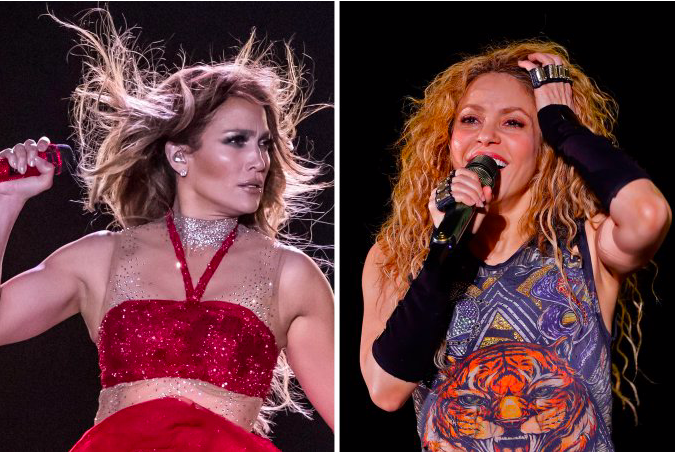 JLo y Shakira se presentarán en el Super Bowl LIV