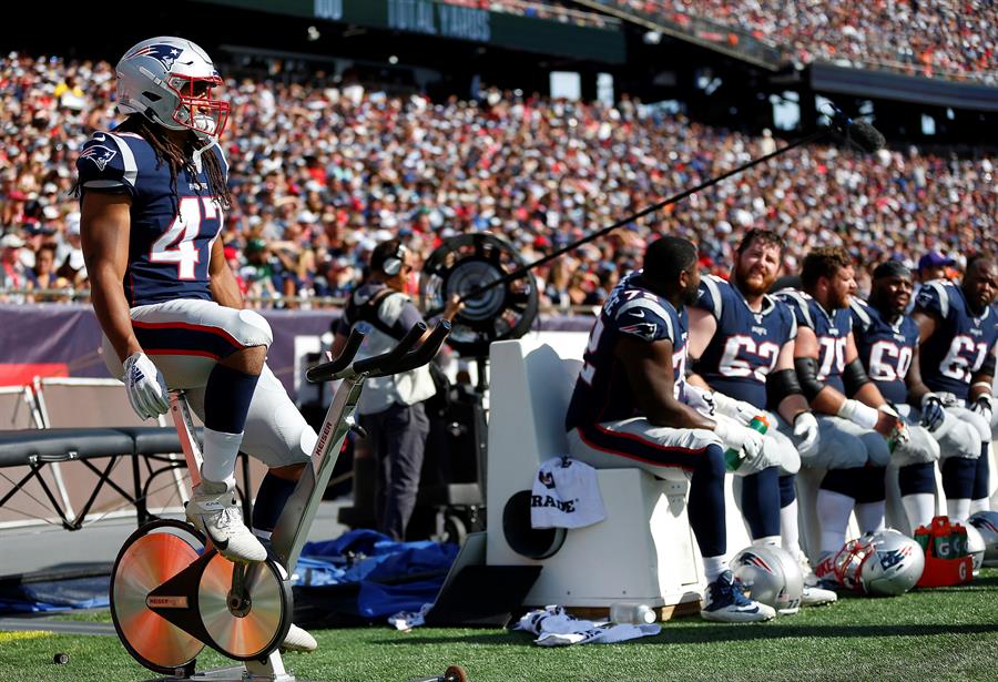 Tom Brady logra marca y los Patrios apalean a los NY Jets (Fotos)