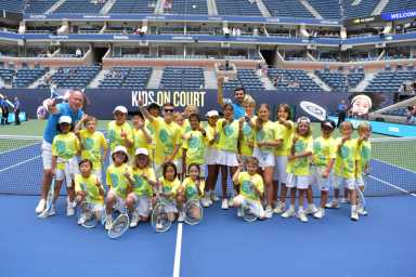 Niños de Queens fueron protagonistas en el US Open