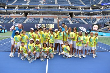 Niños de Queens fueron protagonistas en el US Open