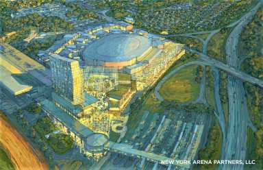 Los New York Islanders abren camino en su nueva arena en Elmont