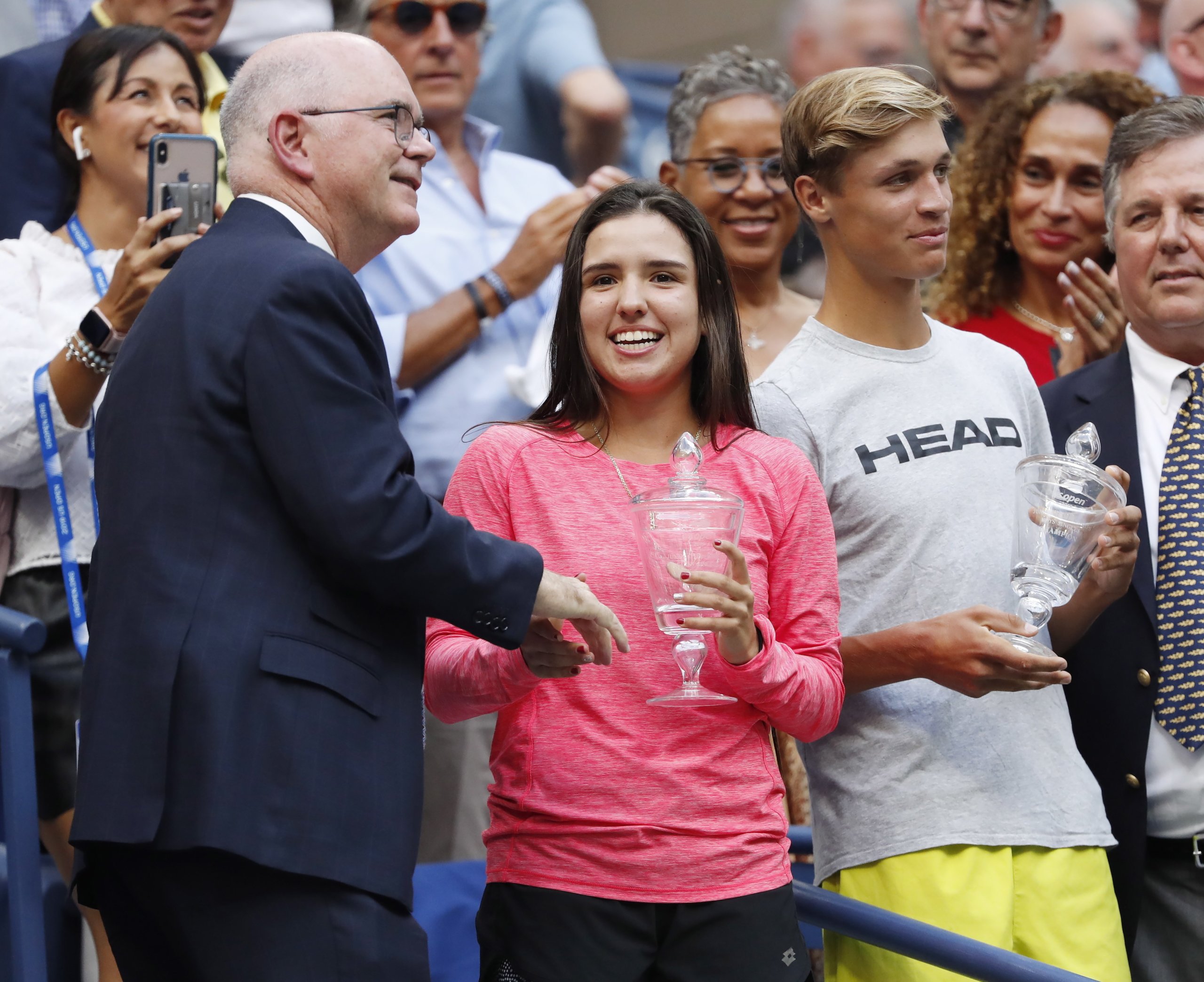 Colombiana María Camila Osorio Serrano campeona juvenil del US Open
