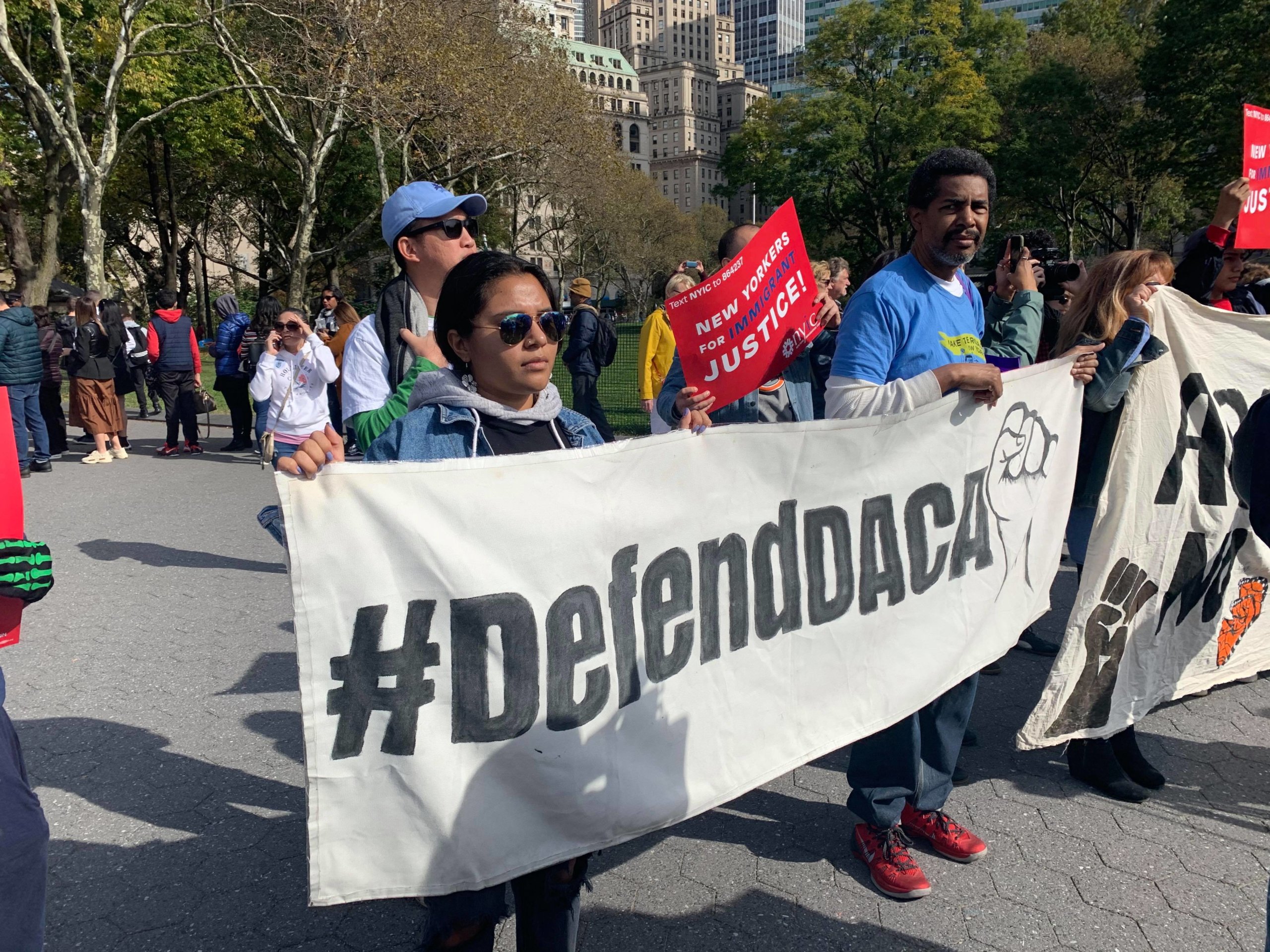 'Soñadores' marchan de NY a Washington para defender DACA y TPS