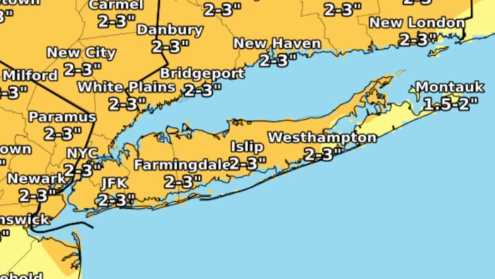 Pronóstico de tormenta causará más inundaciones en Long Island