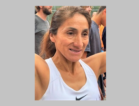 'Gacela de Oro' peruana, Hortencia Aliaga, gana carrera 5K en New Jersey
