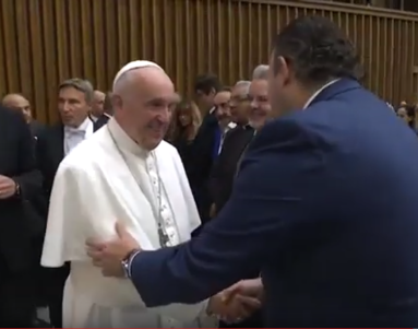 El Papa Francisco da mensaje de esperanza a médicos de Nueva York