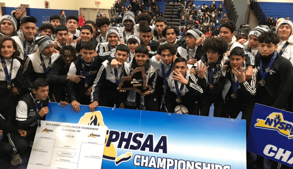 Brentwood High School campeón del estado de Nueva York