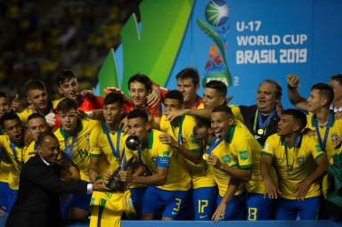 Brasil conquista en casa su 4to título mundial sub'17 y México es subcampeón
