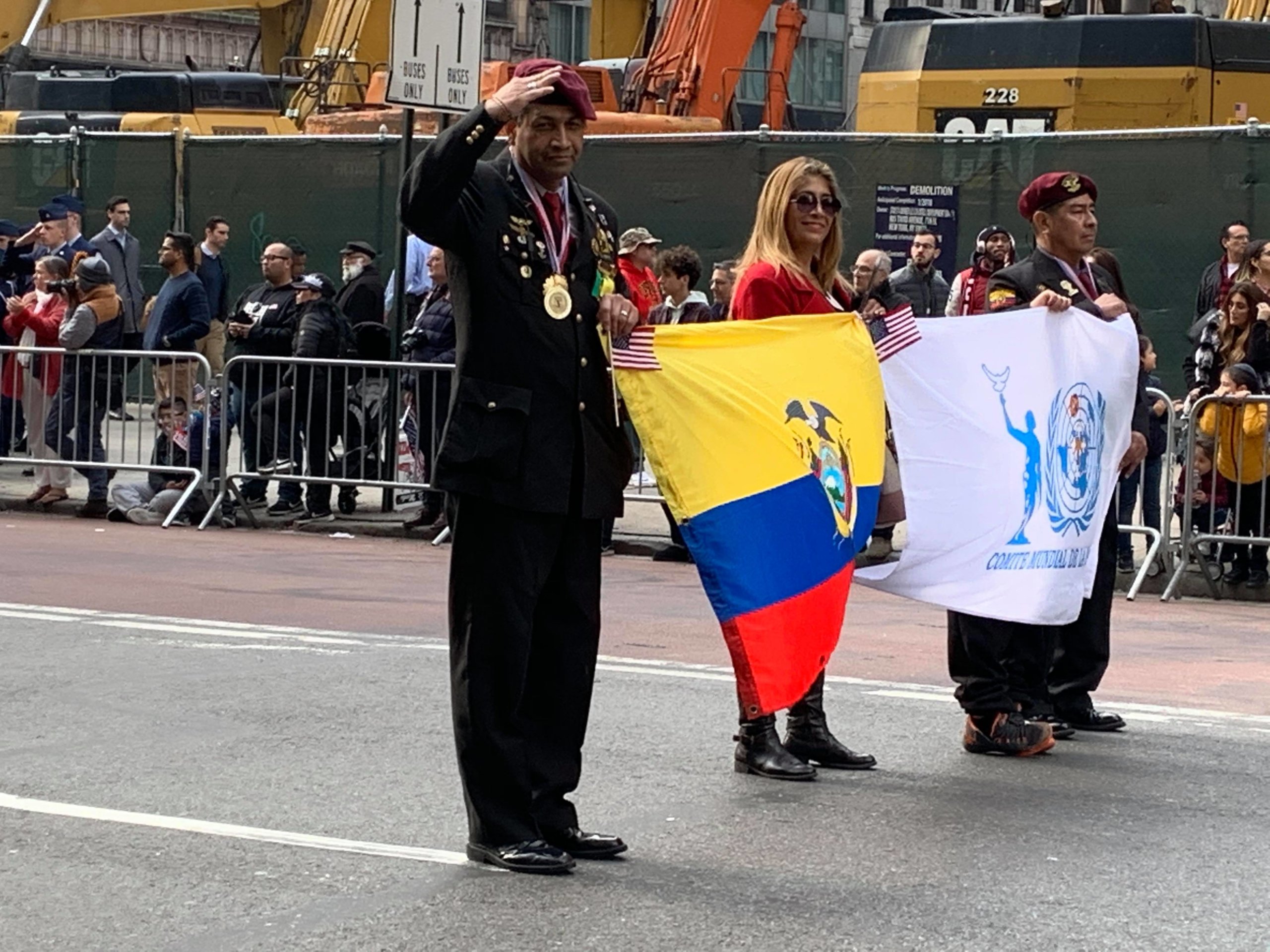 Nueva York celebró el Día de los Veteranos