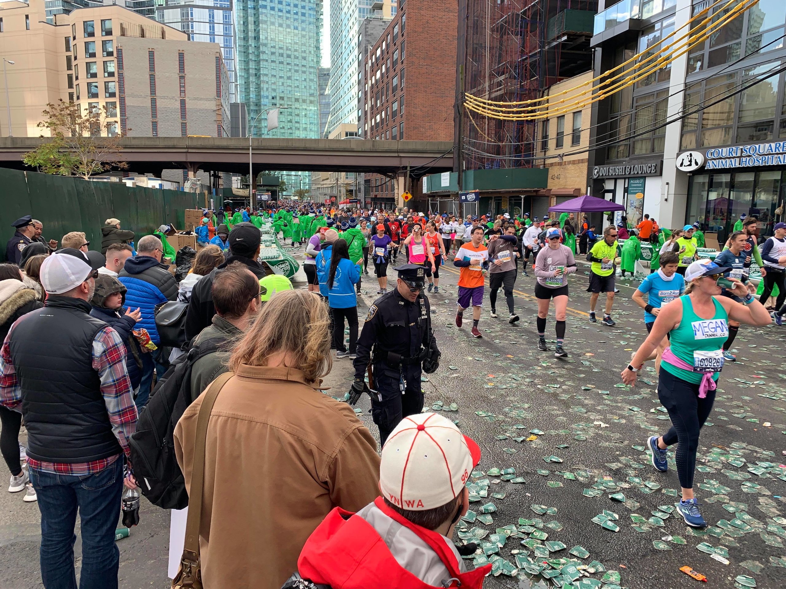 Sacrificio y satisfacción de corredores en la Maratón de Nueva York 2019 (Fotos)