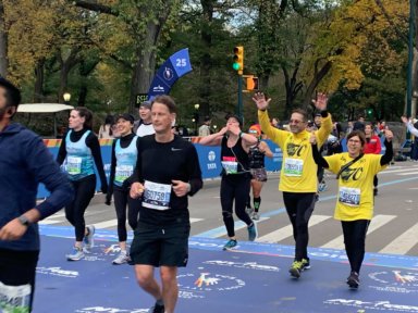 Sacrificio y satisfacción de corredores en la Maratón de Nueva York 2019 (Fotos)