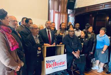Diversas comunidades en Suffolk apoyan candidatura del ejecutivo Steve Bellone