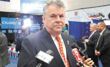 Rep. Peter King. (Christopher Twarowski / Prensa de Long Island)