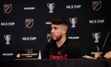 Español Alejandro Pozuelo carta de gol del Toronto FC en la finalísima MLS Cup