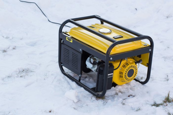 'Tips' para el uso seguro del generador en invierno