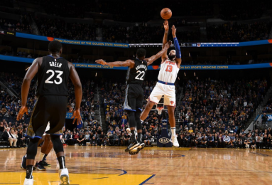 NY Knicks sorprenden en casa de Warriors y ponen fin a racha de 10 derrotas