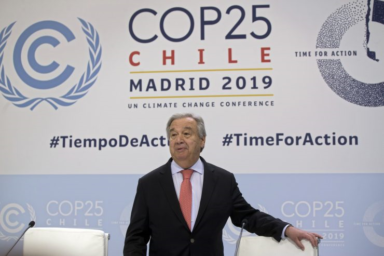 Jefe de la ONU advierte sobre ‘punto de no retorno’ sobre cambio climático